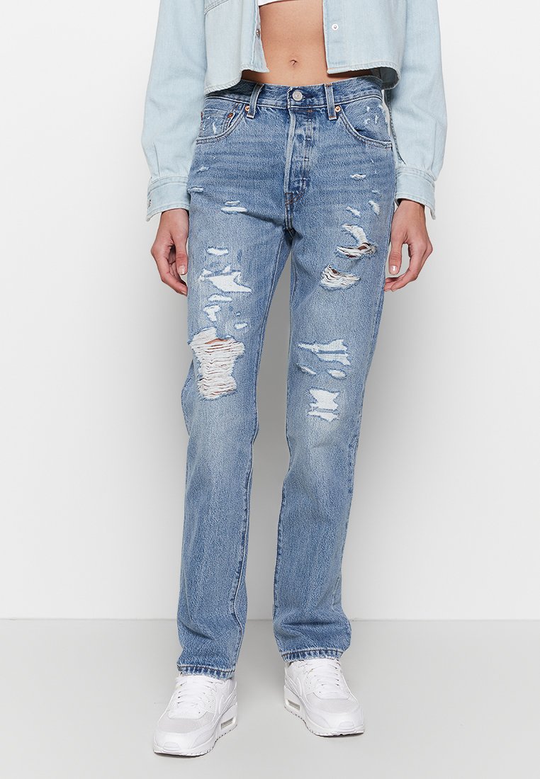 Levi’s® Straight leg jeans lichtblauw