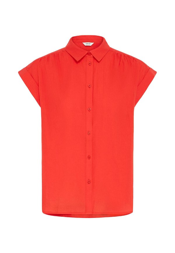 BYFRY - Button-down blouse - flame scarlet4