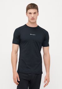 Champion TRAINING KOMPRESSION - Sport T-Shirt - black