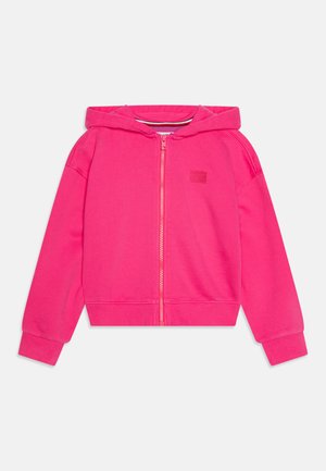 TONAL FLAG HOODIE - Sudadera con cremallera - jewel pink