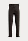 BIRDSEYE SUIT TROUSER - Pantalon classique - dark brown