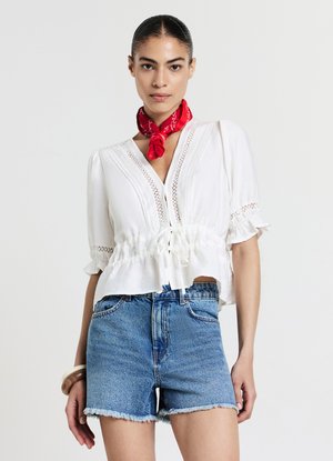Calliope Denim shorts - blu denim medio