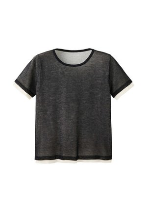 Mango, ADULT - T-shirt imprimé - black