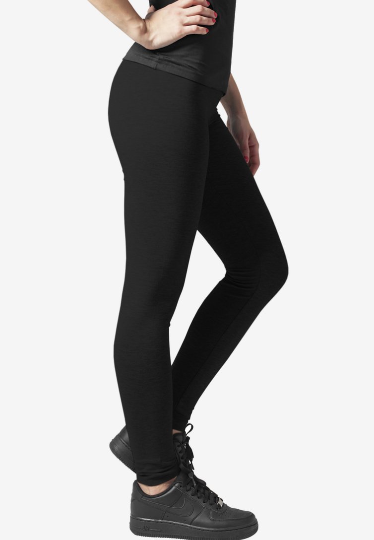 Urban Classics Pantaloni di pelle - black/nero - Zalando.it
