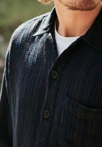 Next TEXTURED - Hemd - navy blue
