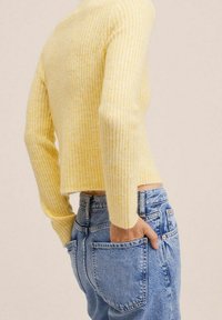 Mango Kardigan - light yellow