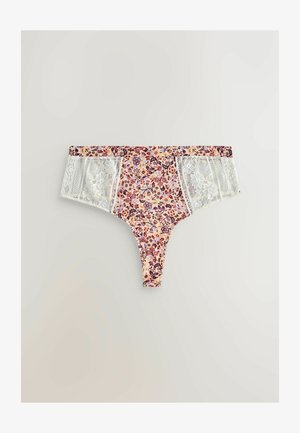 Next, HIGH WAISTED FIT - 3 PACK - Tanga - floral print