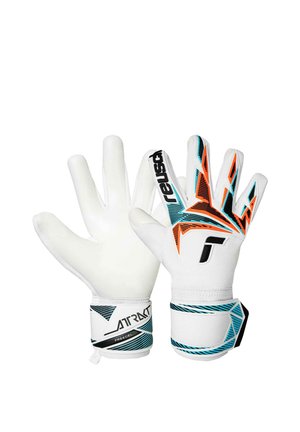 ATTRAKT ADVANCE - Guantes de portero - white/light blue
