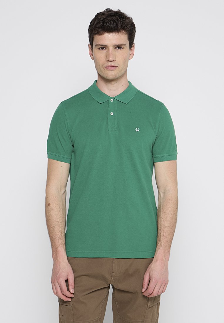 United Colors of Benetton Poloshirt groen United Colors of Benetton Poloshirt groen