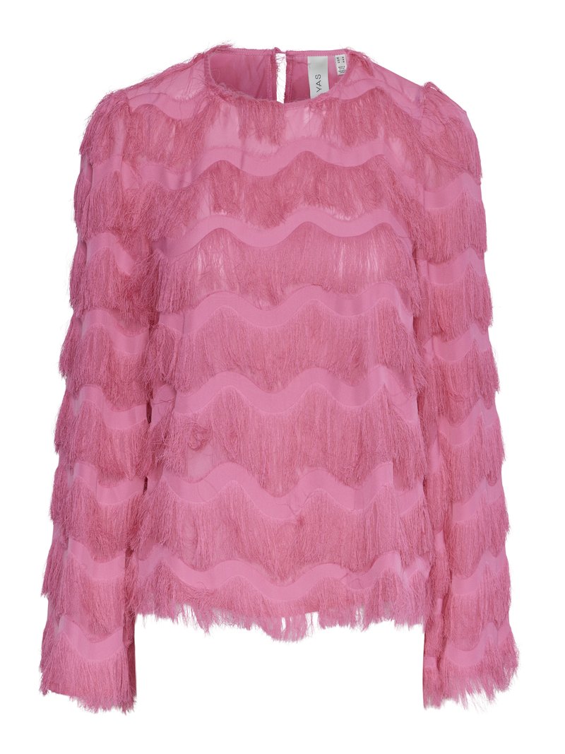 YAS Blouse donkerroze