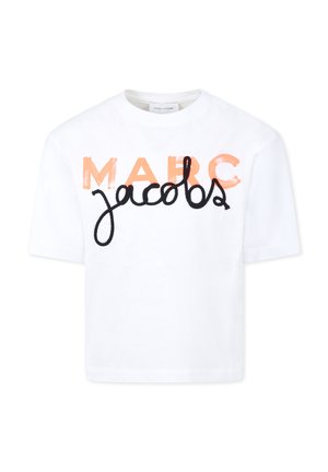 A MANICA CORTA - T-shirt imprimé - white
