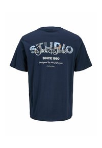 Jack & Jones PLUS SIZE  - T-shirts print - sky captain