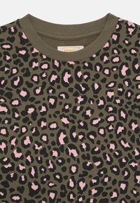Friboo LEOPARD PRINT TRACKSUIT SET - Tuta - black/ tan