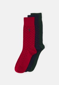 Não selecionado, crimson red