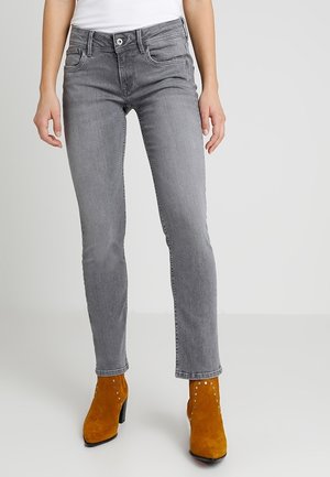 Straight leg jeans - grey denim
