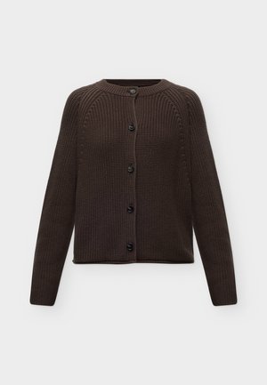 Marc O'Polo, LONGSLEEVE - Жилетка - burnt coffee
