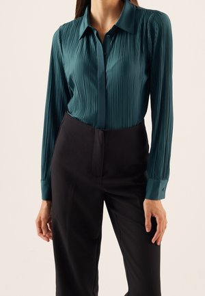 Overhemdblouse - dark green