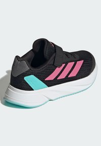 adidas Performance DURAMO - Zapatillas running asfalto - core black   pink fusion   cloud white