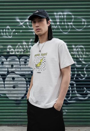 Former BREAK FREE - Print T-shirt - bone