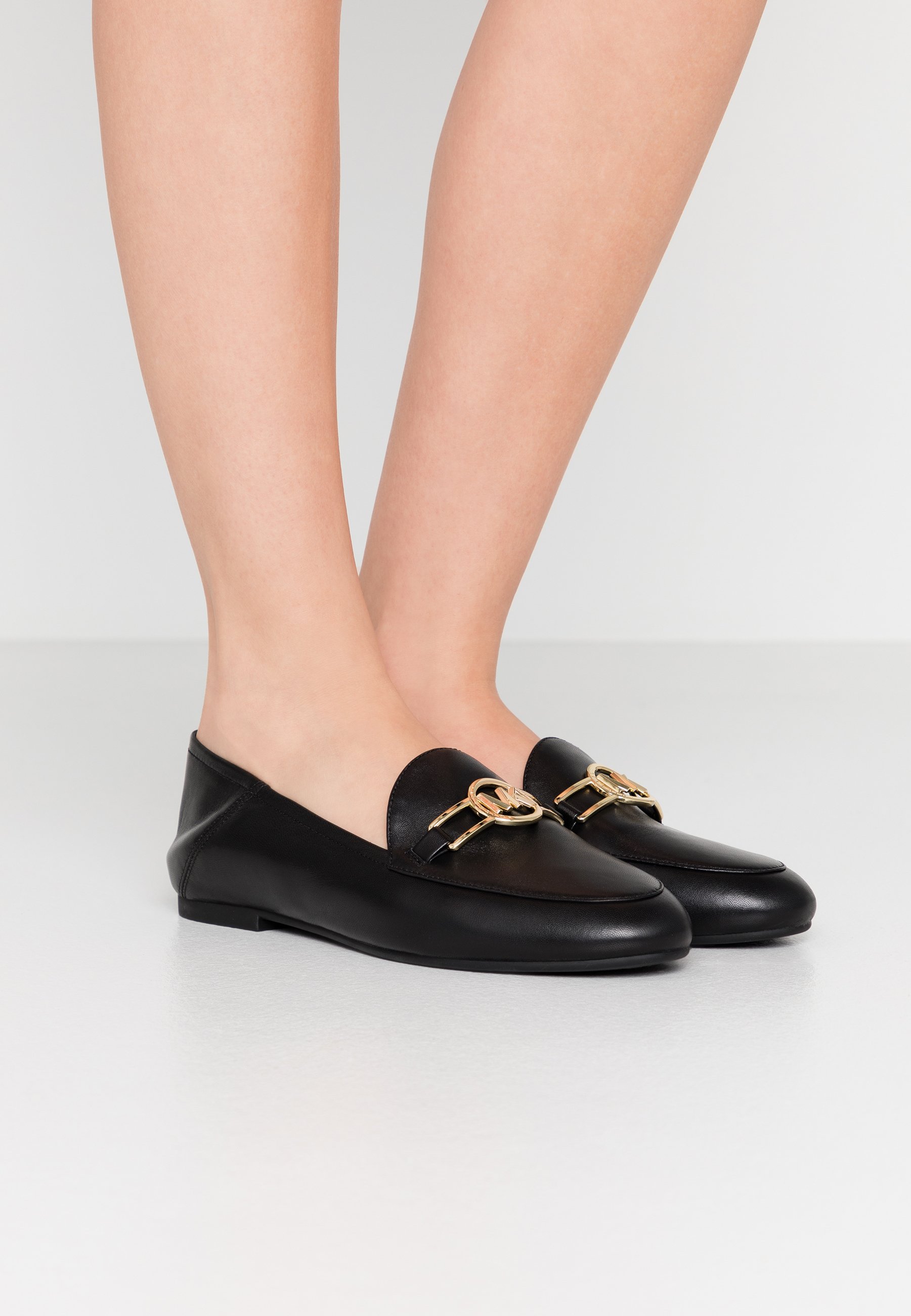 michael kors loafers black