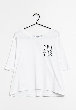 NA-KD T-shirt print - white