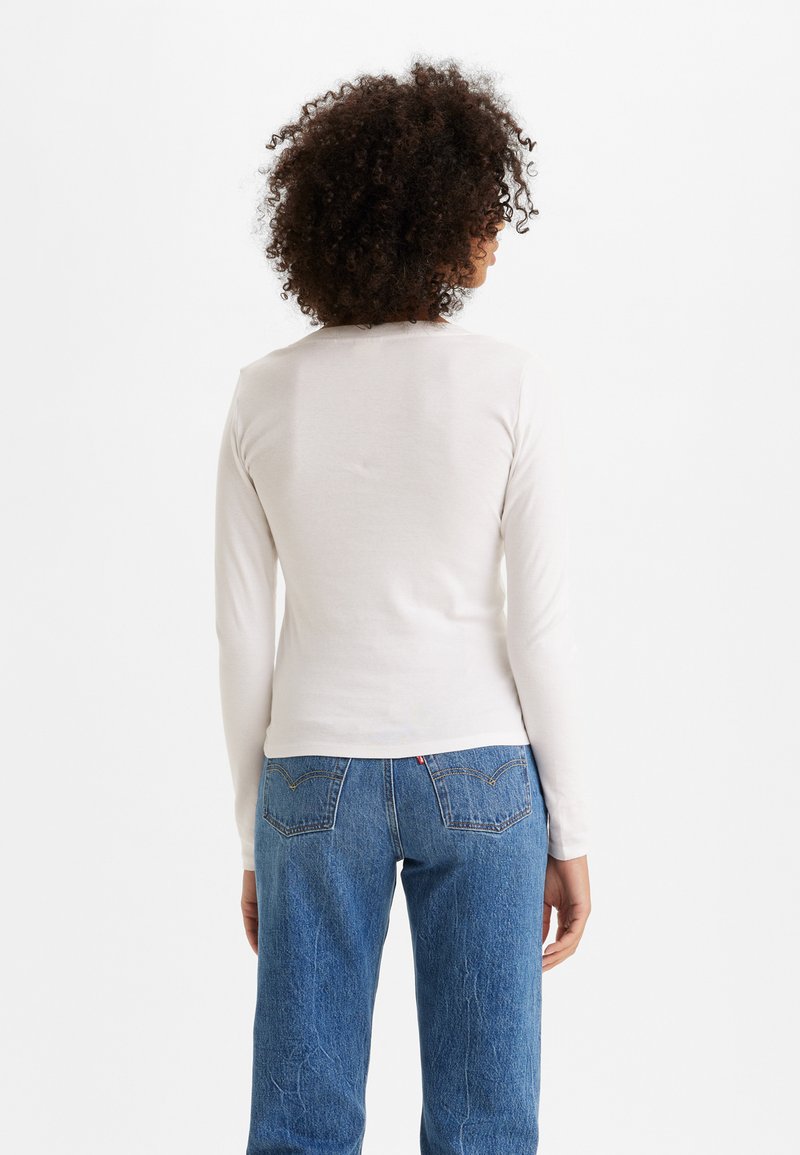 Levi's Sweat à Manches Longues Pour Fille - Col Rond, Coton Élastique, Coupe Regular