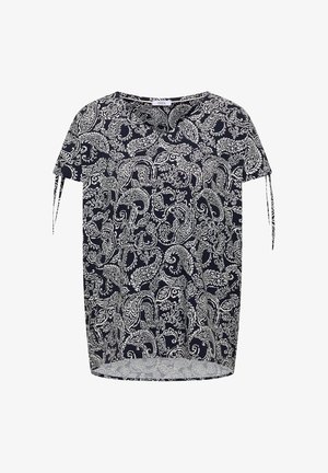 Cecil, BLOUSENSHIRT WITH GERAFFTEM DETAIL - Blouse - universal blue