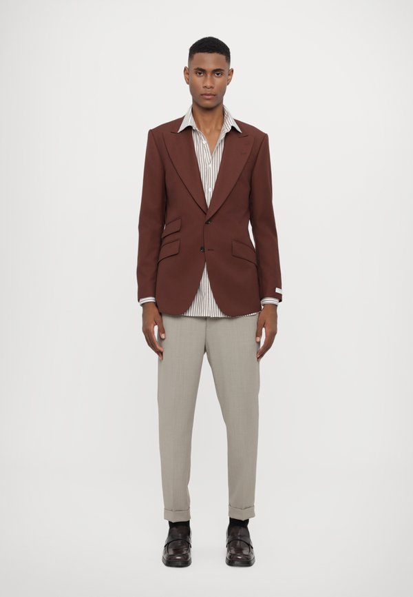 JOSHWA - Blazer jacket - warm chokolate4