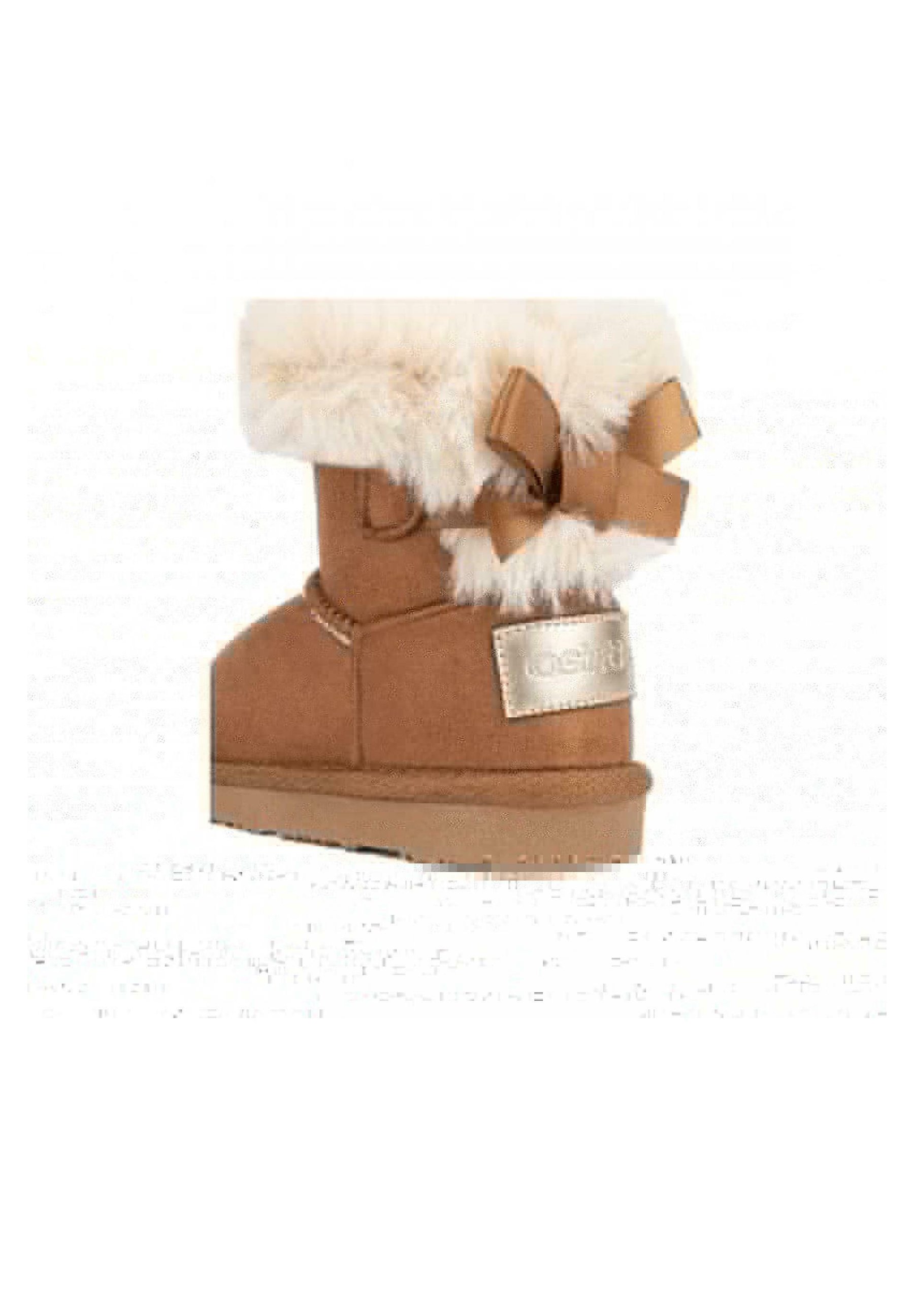 Conguitos AUSTRALIANA LAZO - Botas para la nieve - cuero/marrón - Zalando.es