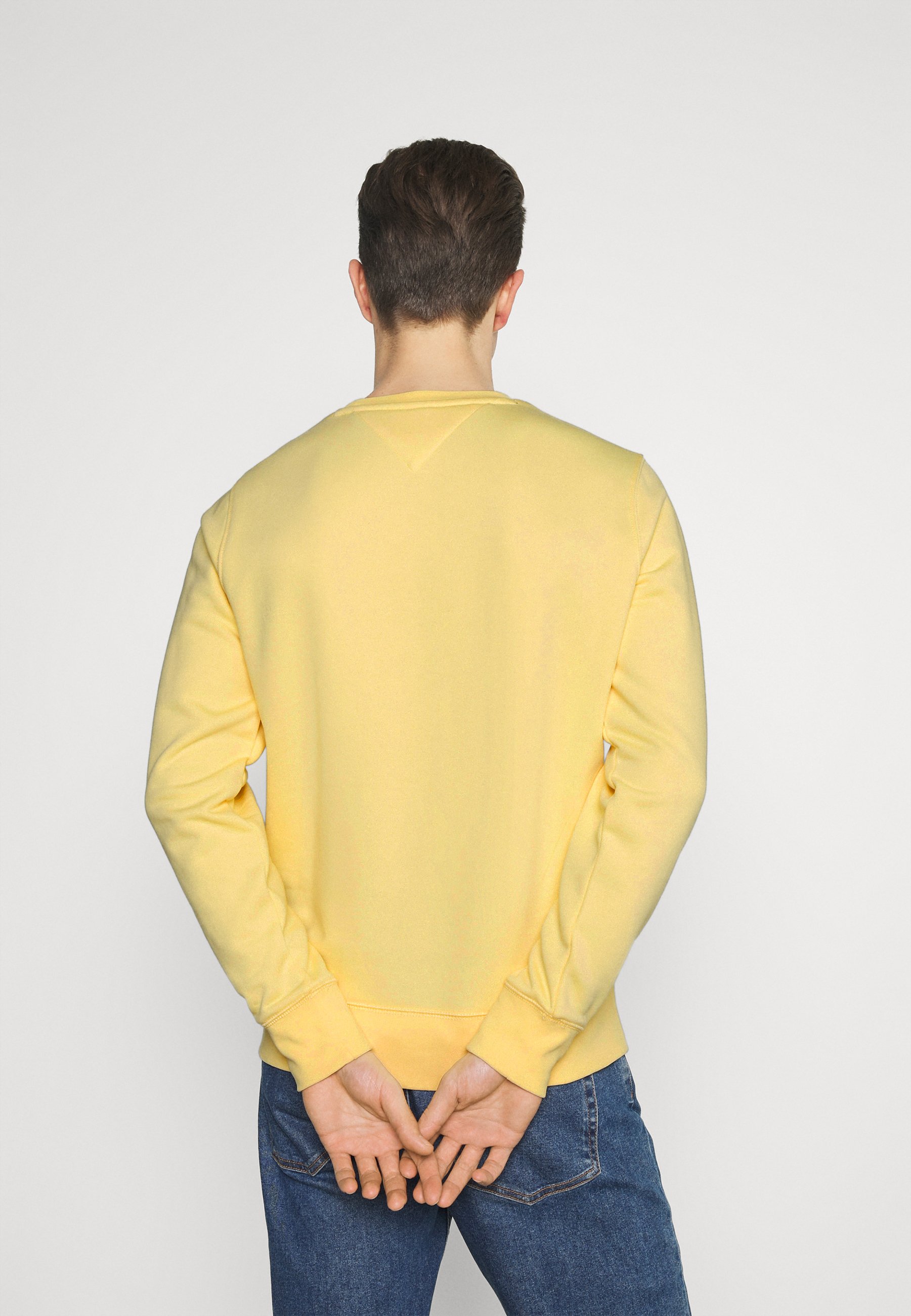 tommy jeans sweatshirt yellow