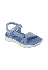 Skechers GO FLEX - SUBLIME - Sandalias de senderismo - azul