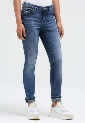 Soccx, SOCCX JEANS MI:RA SLIM FIT - Slim fit jeans - blue vintage print