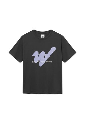 DOUBLE A BY W.W., WWACE GHOST TEE 25074 - T-shirt con stampa - pirate black
