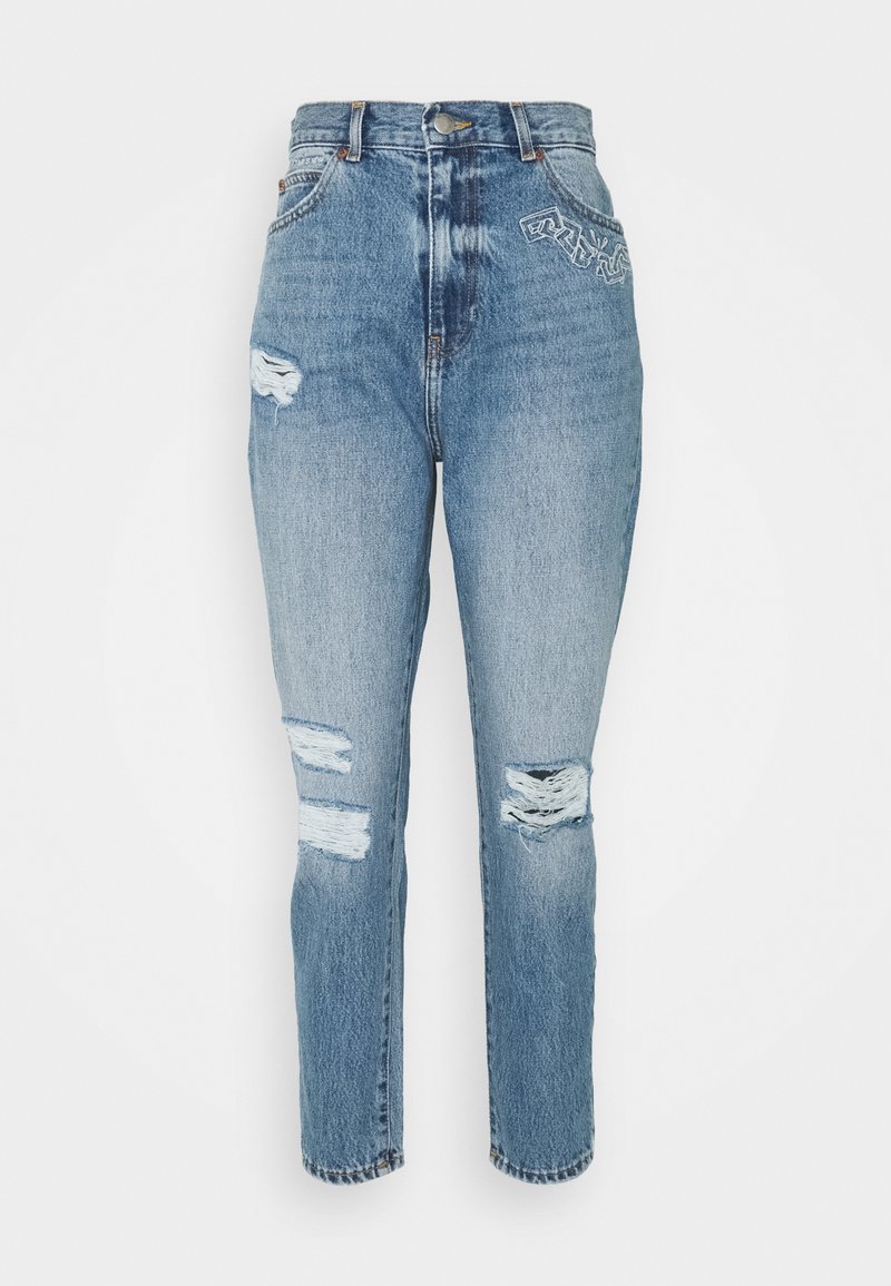 Dr.Denim Petite Jeans Tapered Fit gewassen Dr.Denim Petite Jeans Tapered Fit gewassen