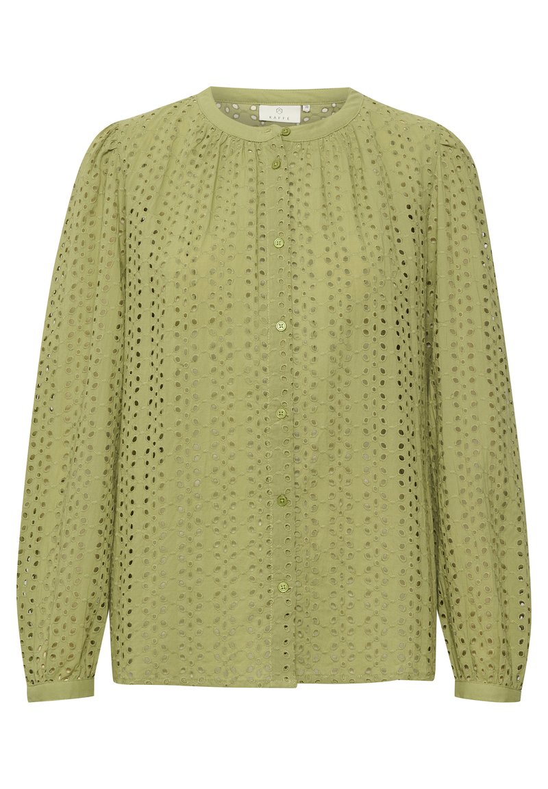 Kaffe Overhemdblouse groen Kaffe Overhemdblouse groen
