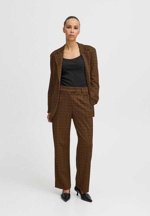 IHKATE MOSLEY - Trousers - monk s robe check jacquard4