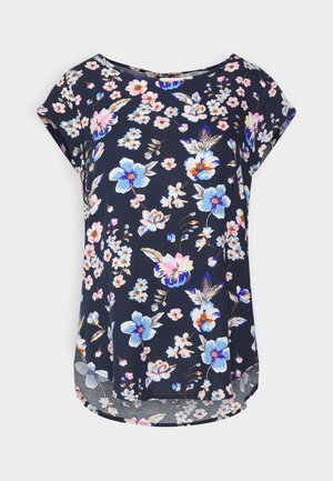 ONLY ONLNOVA LUX - Nyomott mintás póló - sky captain