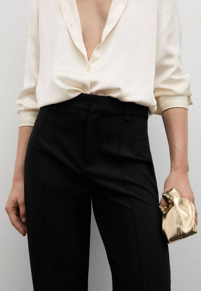 Mango Broek - black