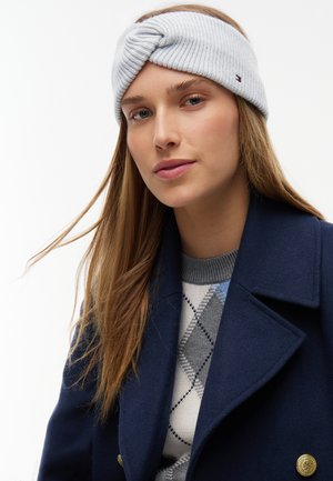 Tommy Hilfiger, FLAG HEADBAND - Oorwarmers - light grey heather