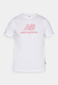 HEATHERTECH LOGO - T-shirt print - white