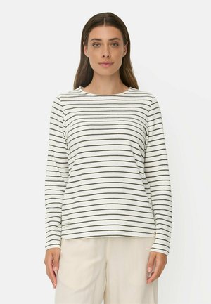 camel active Longsleeve - dark olive stripes