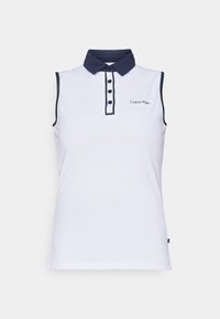 LEIGH - Poloskjorter - white/navy