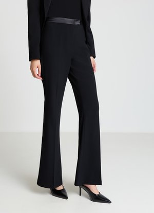 Calliope LUNGO TINTA - Pantalon classique - ultrablack