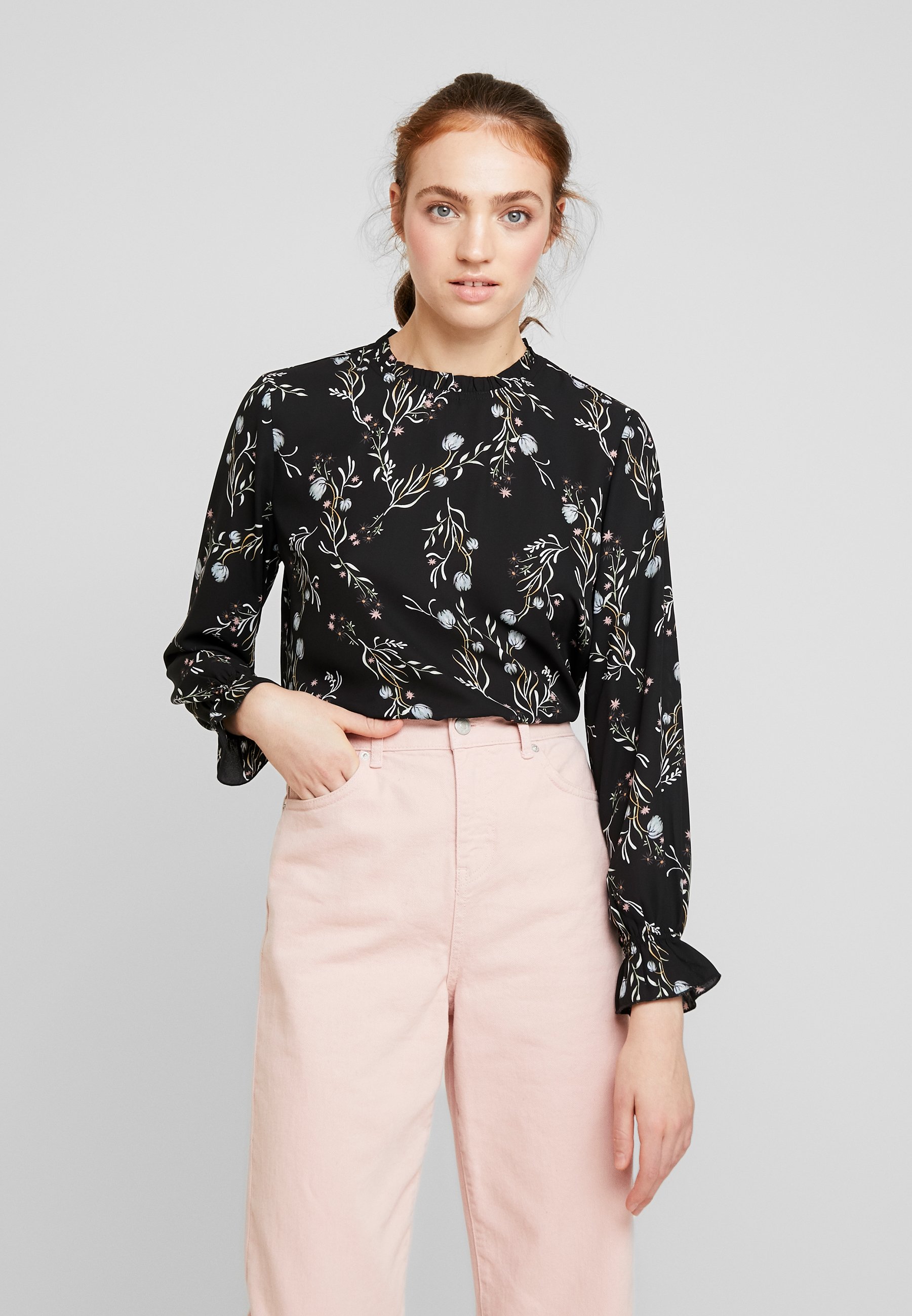 JDY Blouse black Zalando.nl JDY JDYRUBY TUNIC Blouse black Zalando.nl
