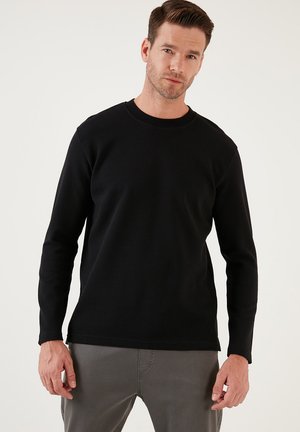 REGULAR FIT - Sweater - black