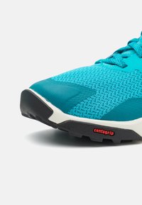 Salomon PATROL UNISEX - Pārgājienu apavi - peacock blue/vanilla ice/black