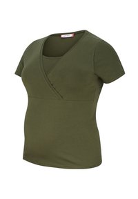 M.M.C. STILL 3ER SET UMSTANDSMODE - T-shirt basic - schwarz dunkelgrau khaki