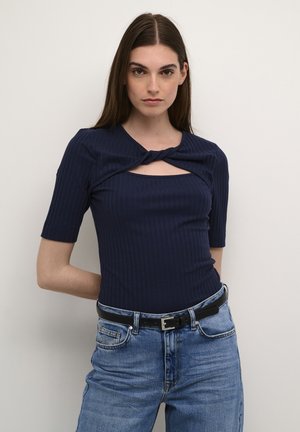 BUSTAMW RIB - Basic T-shirt - total eclipse