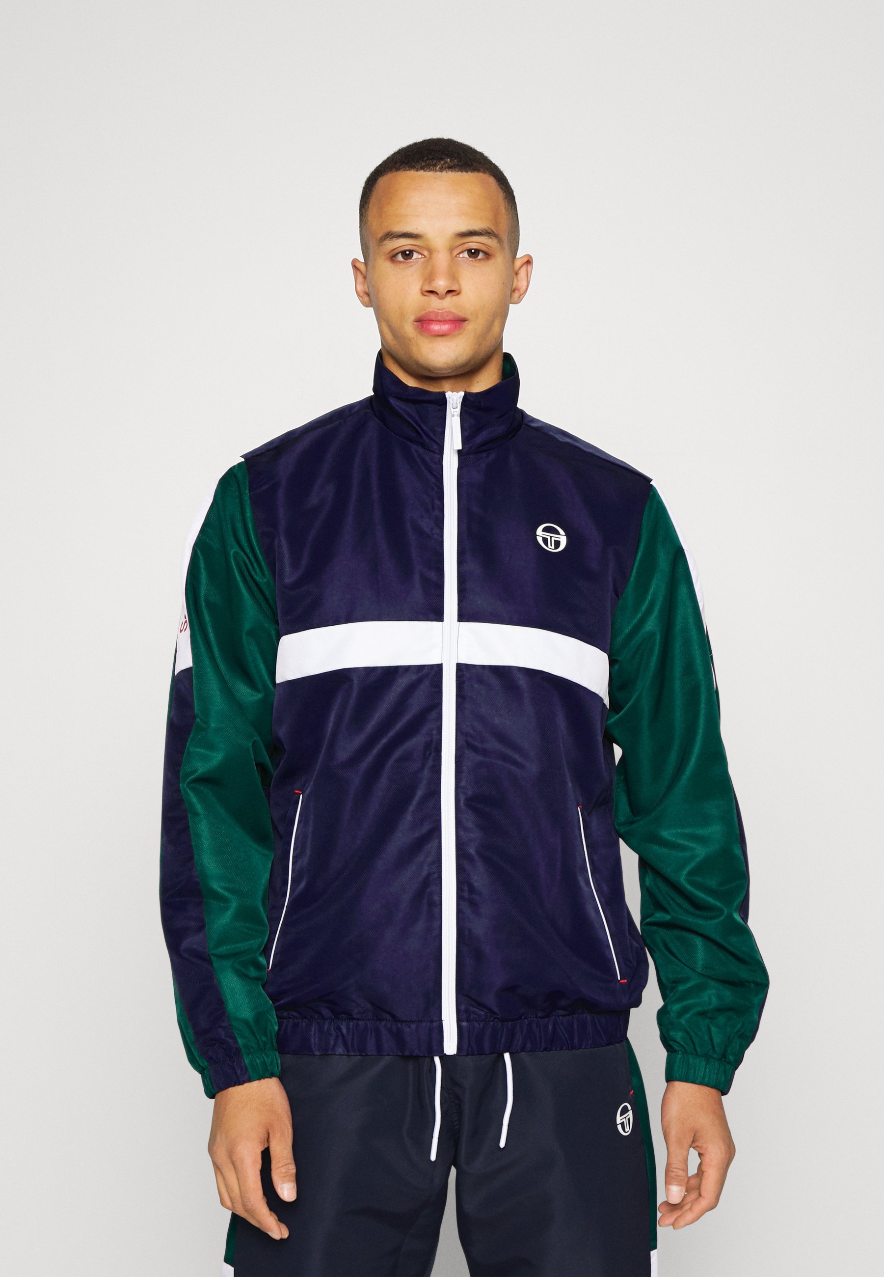 Sergio Tacchini GINNICO TRACKSUIT - Tracksuit - navy/botanical 