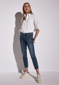 Street One 7/8 - Džíny Slim Fit - blau